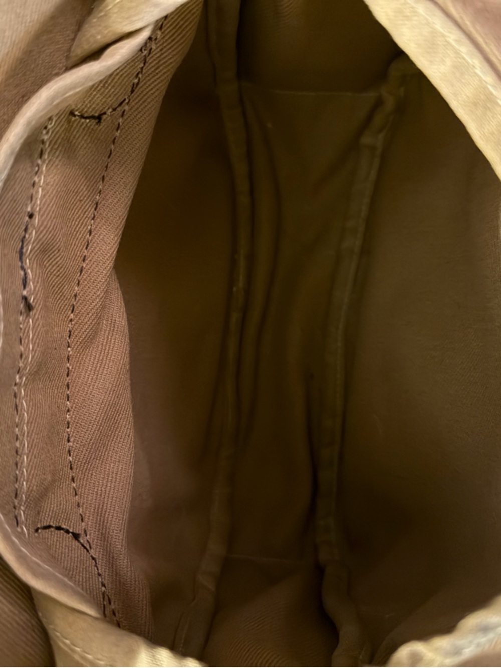 Filson Small Rugged Twill Field Bag Khaki/Leather Made in USA - Picture 13 of 16